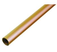 Alberts 471217 Tube rond | laiton | 1000 x 2 x 0,3 mm