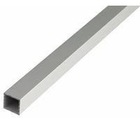 Alberts 471651 Tube carré Aluminium, anodisé couleur argent 1000 x 30 x 30 mm