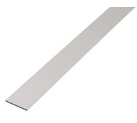 GAH Alberts Profilé plat 471736 – Aluminium anodisé argent 2000 x 50 x 3 mm non perforé