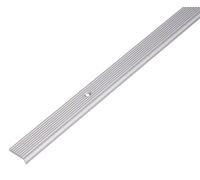 Alberts 471996 Profilé de protection pour nez de marche Aluminium, anodisé couleur argent 2000 x 23 x 6 mm