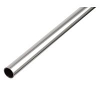 Alberts 472320 Rundrohr Profilés en Aluminium, Naturel, argenté