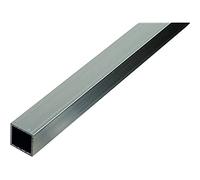 Alberts 472863 Tube carré | aluminium, naturel | 1000 x 25 x 25 mm