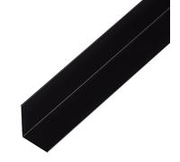 Alberts 472993 Profil d'angle Aluminium-anodisé noir-2000 x 30 x 30 x 1,3 mm