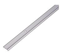Alberts 476953 Profilé de protection pour nez de marche | aluminium, anodisé, couleur argent | 1000 x 23 x 5 mm