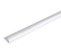 Alberts 477059 Profilé de Finition | Aluminium, anodisé Couleur Argent | 2000 x 24,5 x 13,5 mm, Gris, 2 m