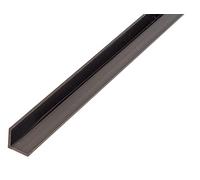 Alberts 479008 Cornière | plastique, en noir | 1000 x 10 x 10 mm