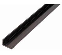 Alberts 479077 Cornière | plastique, en noir | 1000 x 40 x 10 mm