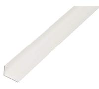 Alberts 485856 Cornière | plastique, en blanc | 1000 x 25 x 15 mm