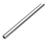 Alberts 488420 Tube rond | aluminium, design chromé | 1000 x 15 x 1 mm