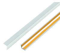 Alberts 488505 Cornière | autoadhésive | aluminium, design chromé | 1000 x 10 x 10 mm