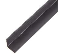 Alberts 489304 Cornière | Aluminium anodisé noir | 1000 x 20 x 20 mm