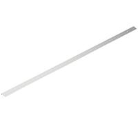 Alberts 490133 Profilé de protection pour nez de marche | percé | aluminium, anodisé, couleur argent | 1000 x 24,5 x 10 mm