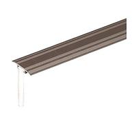 Alberts 490812 Barre de seuil, fixation masquée | aluminium, couleur acier inoxydable, anodisée | 900 x 32 mm