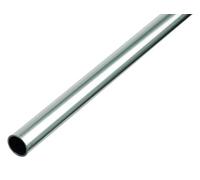 Alberts 492434 Tube rond | aluminium, naturel | 1000 x 30 x 2 mm