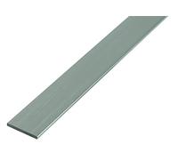 Alberts 492458 Profilé plein plat | aluminium, naturel | 1000 x 60 x 3 mm