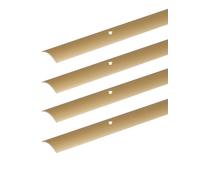 Alberts 498559 Lot de 4 profilés en laiton 900 x 40 mm