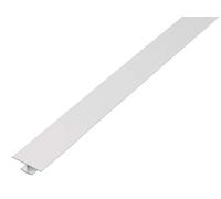 Alberts 498986 Lot de 7 profilés en H en plastique Blanc 1000 x 40 x 20 mm