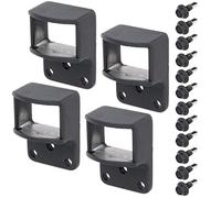Alberts 509859 Kit de fixation pour panneaux de clôture en aluminium Anthracite
