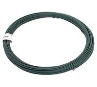 Alberts 530181 Câble de tension | zingué, plastifié, en vert | câble Ø 3,1 mm | longueur 55 m