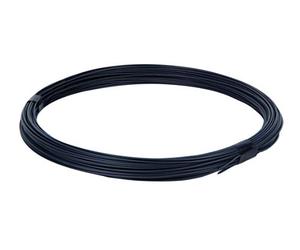 Alberts 530334 Câble de ligature | zingué, plastifié, en anthracite | longueur 50 m | câble Ø 2 mm