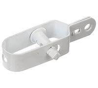 Alberts 611095 Tendeur de fil de fer, galvanisé, plastifié blanc, taille 2, longueur 100 mm, set de 50 pièces