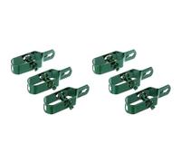 Alberts 611170 Tendeur de câbles zingué, plastifié, en vert taille 2 longueur 100 mm kit de 3 (Lot de 2)