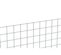 Alberts 614478 Grille soudée | différentes hauteurs - en option dans différentes couleurs | galvanisée | mailles 12,7 x 12,7 mm | hauteur 100 cm | longueur 5 m