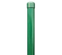 Alberts 617738 Poteau de clôture Fix-Clip Pro | Fixation avec Ancres à enfoncer | Phosphaté Zinc, plastifié Vert | Longueur 1415 mm | Ø des Colliers 34 mm