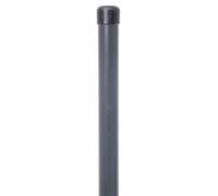 Alberts 617790 Poteau de clôture Fix-Clip Pro | Fixation avec Ancres à enfoncer | Phosphaté au Zinc, plastifié Anthracite (RAL 7016) | Longueur 1750 mm | Ø des Colliers 34 mm