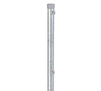 Alberts 622107 clôture pour Grillage | Galvanisé à Chaud | Longueur 1500 mm | Ø Poteau 42 mm, Gris, für Geflechthöhe: 1000 mm
