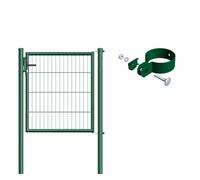 Alberts 632977 Lot de Tapis de Portail à Une Barre Unique, phosphaté au Zinc, Vert, 1 000 x 1 250 mm