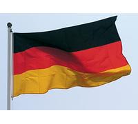Alberts 639907 Drapeau Motif Allemagne | Polyester | Noir, Rouge, Or | 1500 x 900 mm Support Mural pour mât