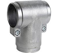 Alberts 654122 Pièce en T pour tubes de barrière et étendoirs à linge | deux pièces | aluminium | Ø intérieur 48 mm