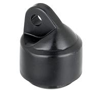 Alberts 654887 Capuchon pour Jambe de Force | PVC Noir | pour Tube Ø 34 mm clôture