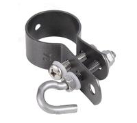 Alberts 655563 Collier pour barres de précontrainte maillage | galvanisé, anthracite métallique | Ø du collier 38 mm