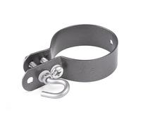 Alberts 655679 Collier pour barres de précontrainte maillage | galvanisé, anthracite métallique | Ø du collier 60 mm