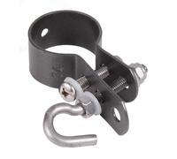 Alberts 655686 Collier pour barres de précontrainte maillage | galvanisé, anthracite métallique | Ø du collier 48 mm