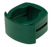 Alberts 655938 Fix-Clip Pro® | pour la fixation de grilles soudées sur des piquets de clôture | plastique, en vert | pour poteau Ø 34 mm