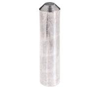 Alberts 658656 Outil de frappe | pour ancre à enfoncer, pour poteau en tube en acier | galvanisé en jaune