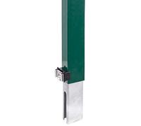 Alberts 672690 Rehausse de clôture Erhard | pour rehausser facilement une clôture à double barreau existante | verte | hauteur 800 mm | pour des poteaux de 60 x 40 mm