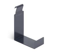 Alberts 689346 Crochet décoratif Taille L L Sendzimir galvanisé Anthracite Revêtement plastique RAL7016