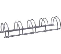 Alberts 698300 Range-vélo pour plusieurs vélos | 5 places de stationnement, autonome | Galvanisé à chaud