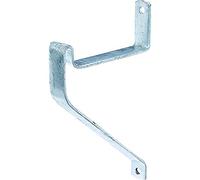 Alberts 802202 Crochet à échelles | coudé | galvanisé à chaud | profondeur 150 mm | hauteur 275 mm | kit de 2