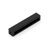 Alberts 805975 Console Jona | Support d'étagères murales en paire ou à l'unité | noir | Dimensions 40 x 220 x 40 mm