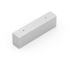 Alberts 806088 Console Mona | Équerre murale dans plusieurs tailles | au choix en différentes couleurs tendance | Support d'étagères murales en paire ou à l'unité | Dimensions 60 x 200 x 40 mm
