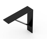 Alberts 806262 Console Sam | Équerre murale dans différentes couleurs tendance | Support d'étagères murales en paire ou à l'unité | Dimensions 205 x 205 x 50 mm