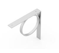 Alberts 806293 Console Tom | Équerre murale dans différentes couleurs tendance | Support d'étagères murales en paire ou à l'unité | Dimensions 205 x 205 x 30 mm