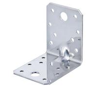 Alberts 820008 Raccord d'angle pour charges lourdes | Acier inoxydable | 70 x 70 x 55 mm | kit de 25