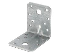 Alberts 820046 Raccord d'angle pour charges lourdes | galvanisé sendzimir | 70 x 70 x 55 mm | kit de 50
