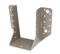 Alberts 821388 DURAVIS® Support U | type A | en beige perle, à couche duplex RAL 1035 | largeur libre 80 mm | hauteur 120 mm | kit de 25